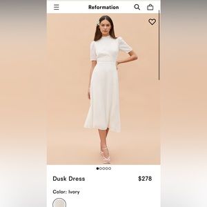 Reformation Dusk Dress